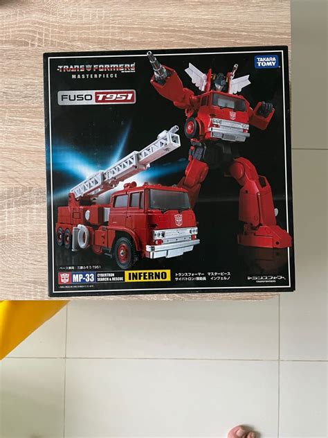 Transformers Masterpiece Mp 33 Inferno Hobbies And Toys Toys And Games On