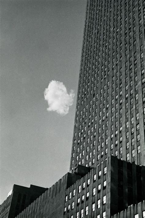 André Kertész Lost Cloud New York 1937 Andre Kertesz Clouds
