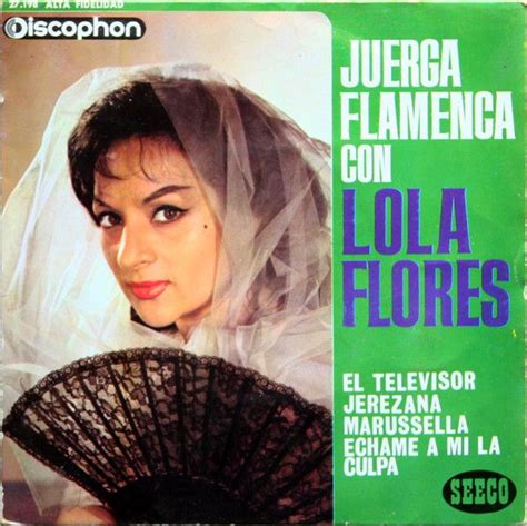 Lola Flores Juerga Flamenca Con Lola Flores 1963 60s Makeup Hair