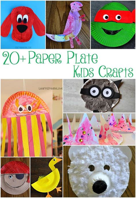 Paper Plate Crafts For Boys