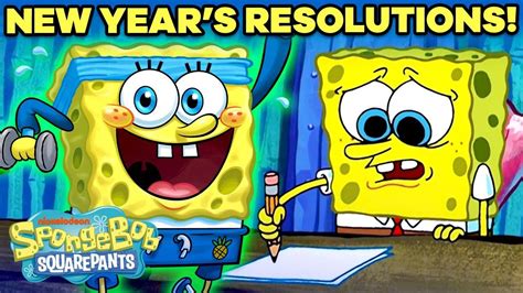 Your New Years Resolutions Portrayed By Spongebob 🥳 In 2021