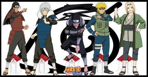 All About Naruto The History Of The Hokage In Konoha Village