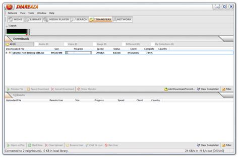 Shareaza Información Básica Y Extensiones De Archivo Asociadas File