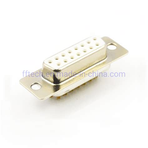 D Sub DB Pin Connector Gold Plated Solder Contacts Pins DB Female Dsub Connector