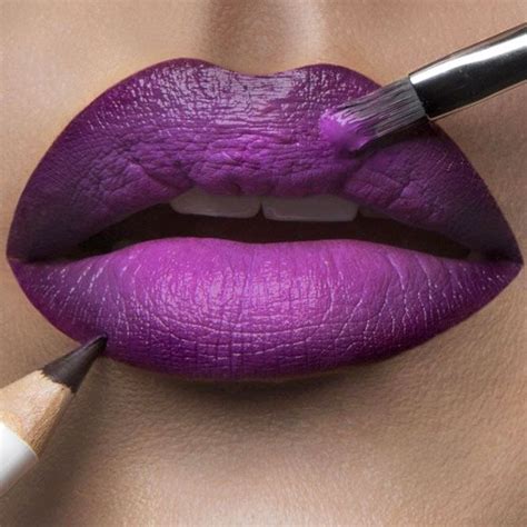 Purple Lipstick Is In Again If You Wonder How To Wear This Color And