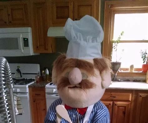 Muppet Swedish Chef Costume 4 Steps With Pictures Instructables