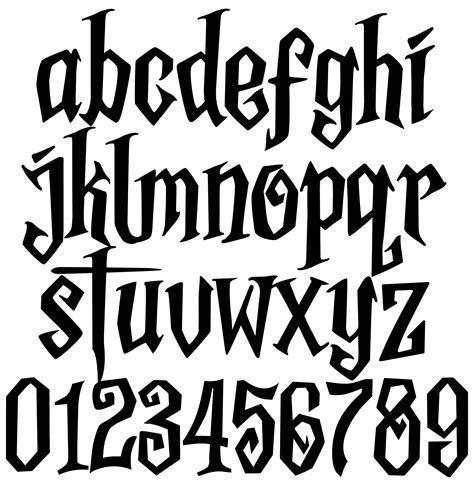 8 Best Images Of Spooky Printable Halloween Letters Scary Alphabet