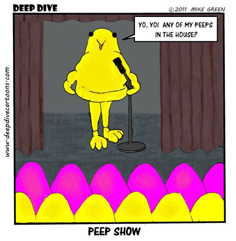 Deep Dive Cartoons By Mike Green 494 Peep Show