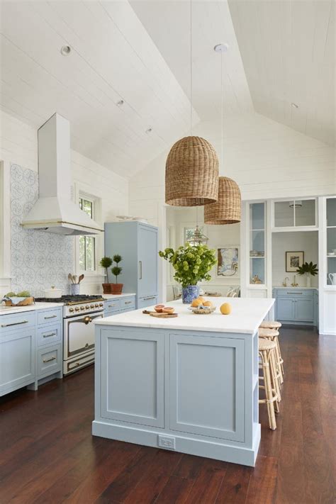 16 Kitchen Design Ideas For Blue Kitchen Cabinets