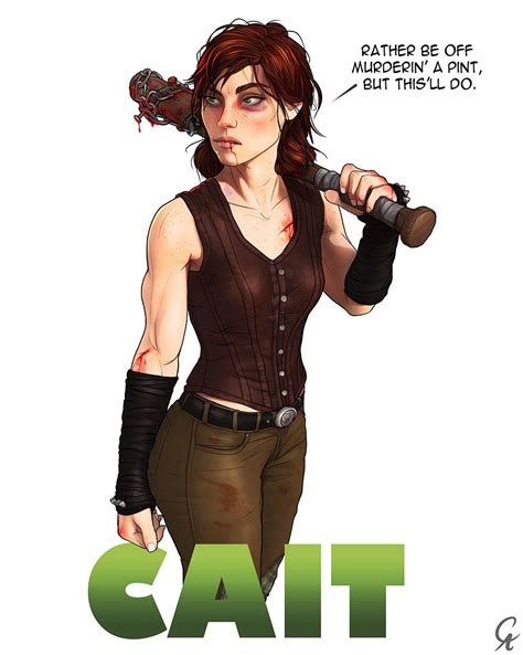 Cait Fallout 4 By CameronAugust On DeviantArt Fallout 4 Cait Fallout