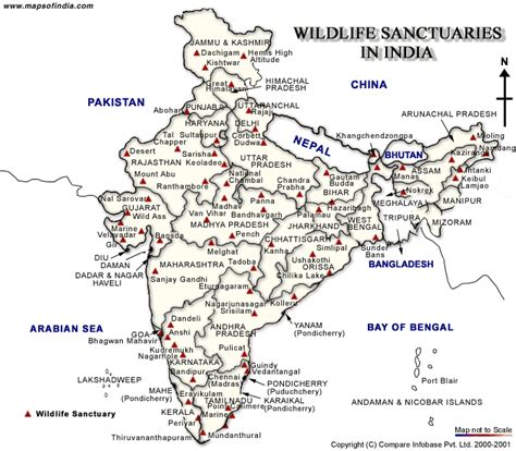 National Parks Map In India
