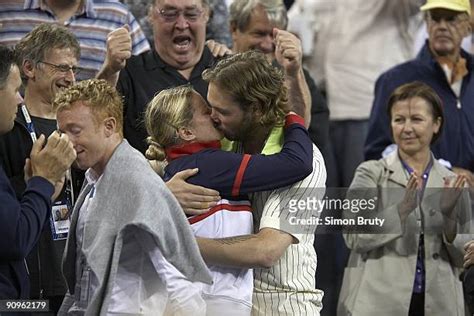 Clijsters Kiss Photos And Premium High Res Pictures Getty Images