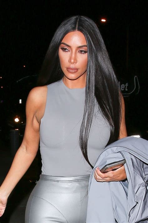 Kim Kardashian Night Out Style 11162018