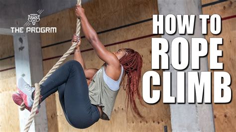 Rope Climb Exercise Progressions For Crossfit Youtube