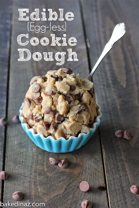 What do you do with all of those left over egg yolks? Edible (Egg-less) Cookie Dough | Recipe | Cookie dough, Dessert recipes, Food