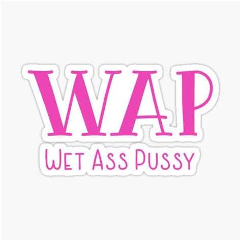 Wet Ass Pussy Stickers Redbubble