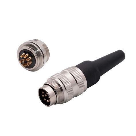 12 Pin Ip67 Ip68 M12 M16 Panel Mount Circular Connector