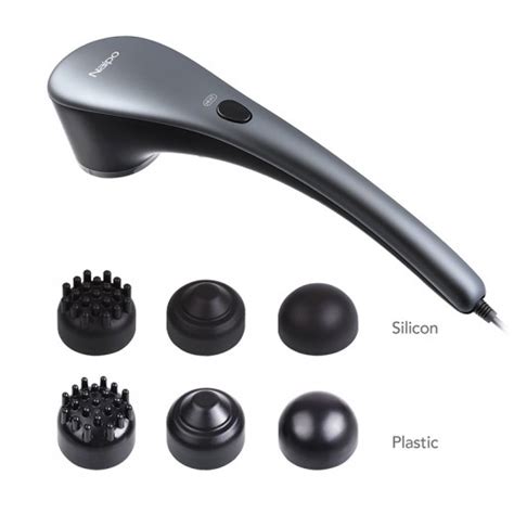 Buy Naipo Handheld Massager With Heating 6 Attachments Mgpc 5000 توصيل