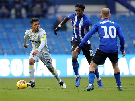 Kadeem harris (sheffield wednesday) is shown the yellow card for a bad foul. Sheffield Wednesday 1-2 Derby County - Blog - Derby County