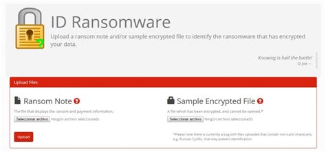 Id Ransomware Identificando El Ransomware Notas Informáticas