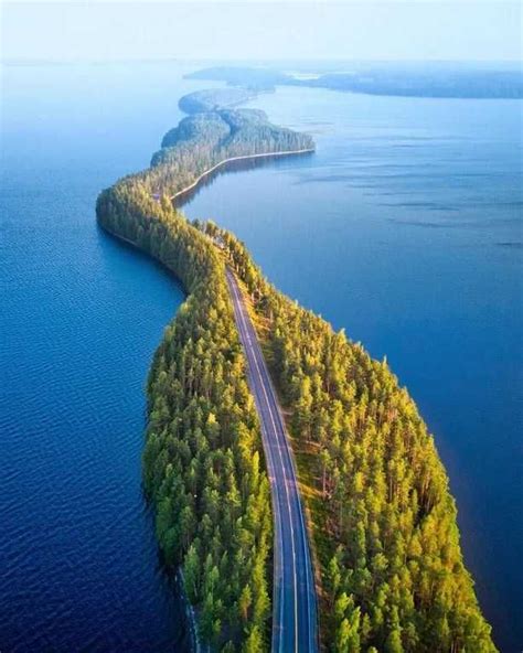 Natures Bridge In Finland Places To Travel Beautiful Places To
