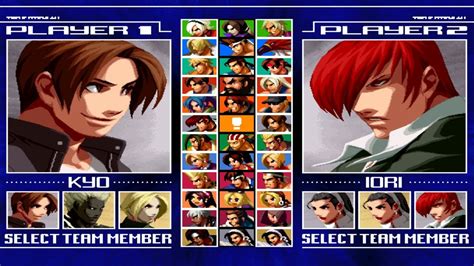 The King Of Fighters 2003 All Characters Ps2 Youtube