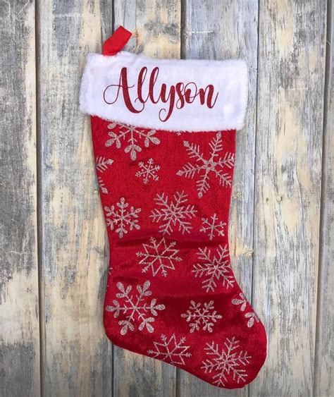 Personalized Christmas Stockings The Best Custom Stockings On Etsy