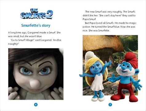 The Smurfs 2 Sample Page Scholastic Shop