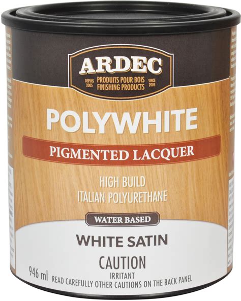 Polywhite - Pigmented Polyurethane Lacquer - Ardec - Ardec - Finishing Products