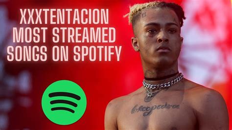 Xxxtentacion Most Streamed Songs On Spotify October 18 2021 Youtube