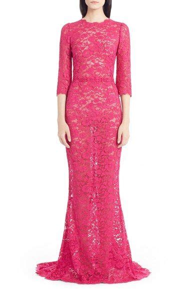 Dolceandgabbana Open Back Lace Gown Sheer Lace Dress Lace Dress With