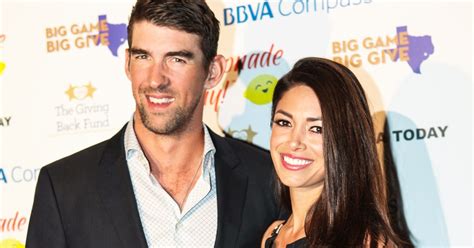 michael phelps and wife nicole johnson enjoy rare night out