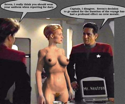 Star Trek Voyager 7 Of 9 Fake