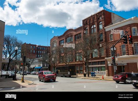 Historic Comercial Buildings On Essex Street Between Appleton Street