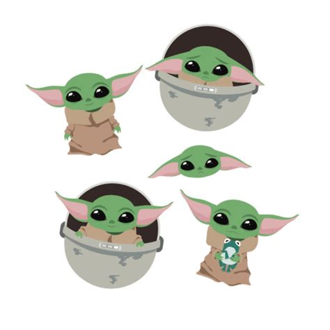 These Baby Yoda Stickers Will Make Your Planner Even More Adorable