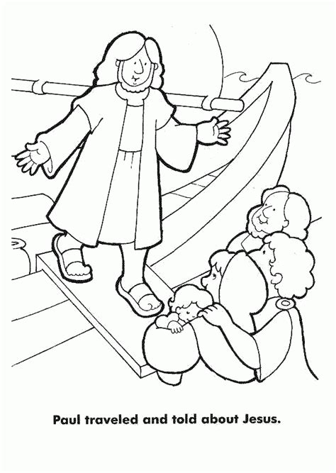 While they are singing songs to god an earthquake loosens the chains and opens the doors in the prison, but paul and silas stay in the jail. Coloring Page Paul And Silas In Jail - Coloring Home