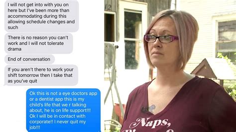 Mom Calls Out Of Work For Sick Son On Life Support Boss Fires Her Via
