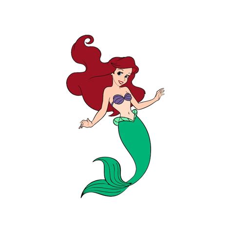 Svg File For Cricut Disney Svg Mermaid Svg The Little Mermaid Svg