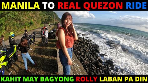 Manila To Real Quezon Motorcycle Ride Youtube