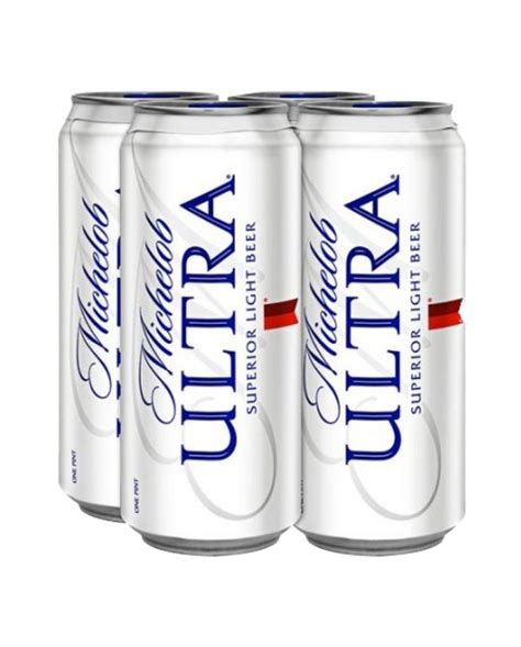 Michelob Ultra 16 Oz Can 4 Pk Home Package