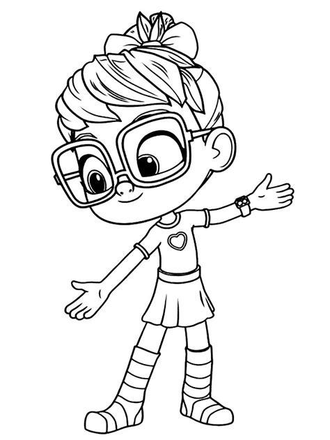 Free Printable Abby Hatcher Coloring Pages