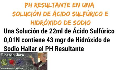 Hidróxido De Sódio Ph
