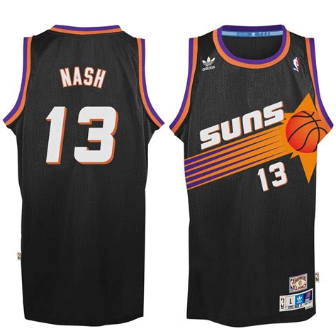 Steve Nash Phoenix Suns Adidas Hardwood Classic Swingman Jersey Black