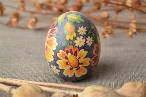 Beautiful Handmade Painted Easter Egg By Easterdecorations On Etsy