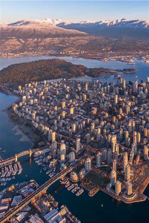 Vancouver City Aerial Photo By Tim Shields Vancouver City Aerial