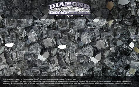Shadow Ridge Premixed Diamond Fire Pit Glass 1 Lb Crystal Package