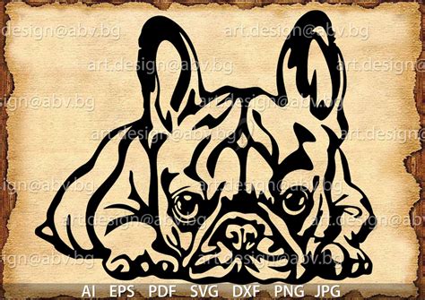 Download Vector FRENCH BULLDOG svg AI png pdf eps dxf jpg | Etsy in 2021 | French bulldog art, Dog ...