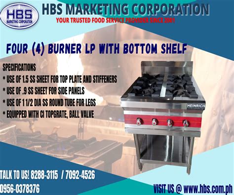 HBS Low Pressure Burner