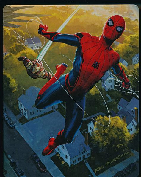 Ebond Spider Man Homecoming 4k Ultra Hd Blu Ray Steelbook Bluray