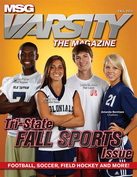 Msg Varsity The Magazine By John Tomaselli At Coroflot